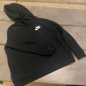 Nike Womens hoodie hooded sweatshirt medium black